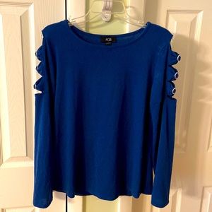 AGB large size blue shirt